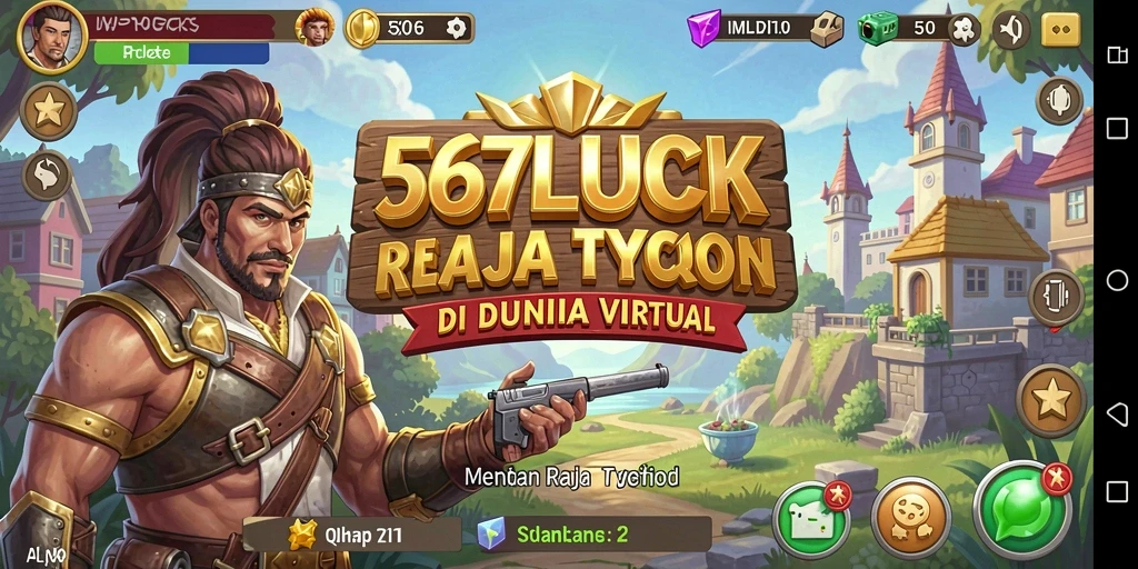 Tampilan gameplay 567LUCK yang seru dan penuh strategi.