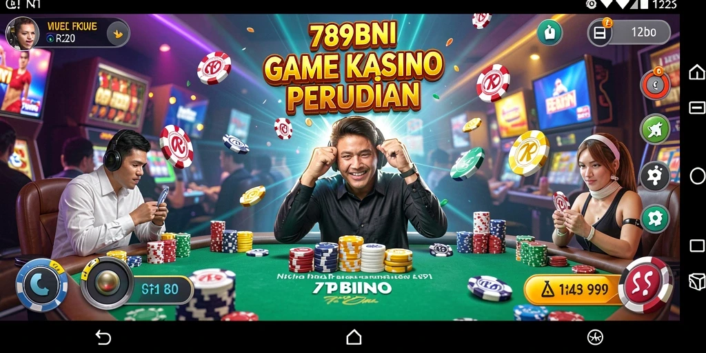 Tampilan menarik dari gameplay Kasino di 789BNI.