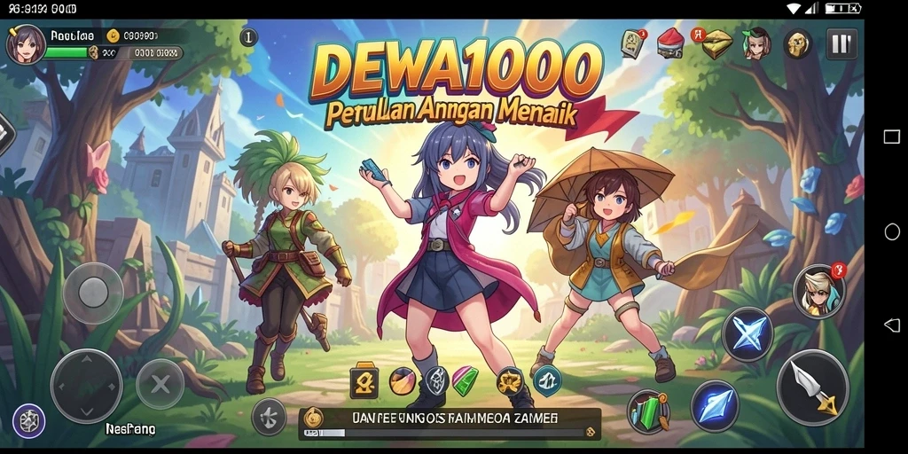 Tampilan gameplay DEWA1000 yang menarik dan penuh aksi.