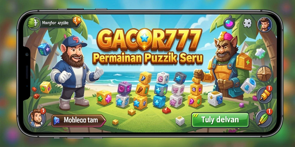 Tampilan gameplay menarik dari GACOR777 yang menantang.