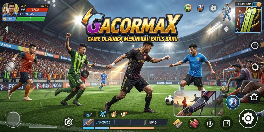 Gameplay seru dalam GACORMAX, rasakan ketegangan olahraga.
