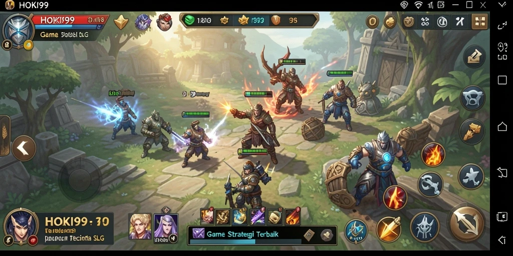 Tampilan menarik dari gameplay HOKI99 yang seru dan strategis.
