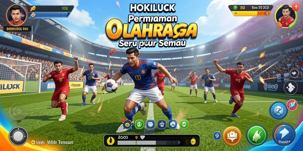 Tampilan gameplay HOKILUCK yang seru dan mendebarkan.