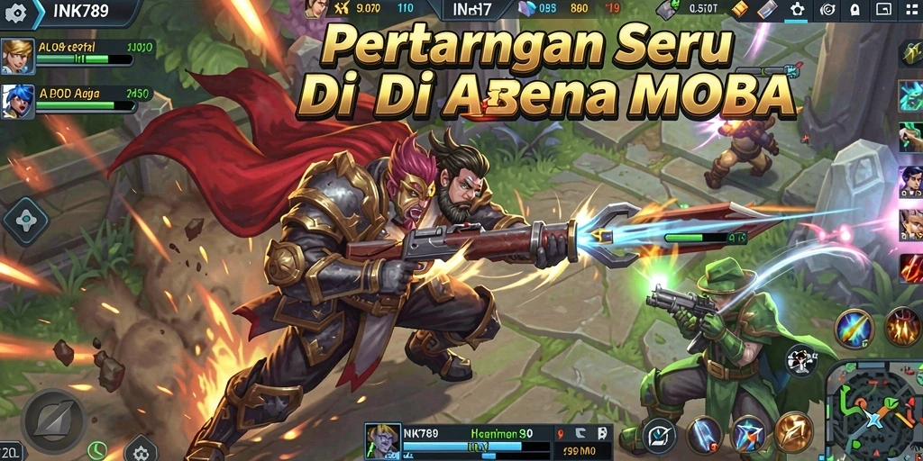 Gameplay seru dan strategis dalam INK789.
