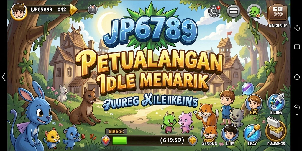 Tampilan gameplay <strong>JP6789</strong> dengan karakter yang sedang bertarung.