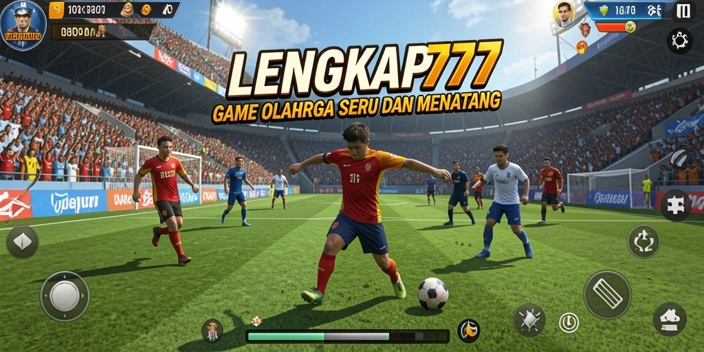 Screenshot LENGKAP777 menunjukkan aksi seru dalam cabang olahraga.