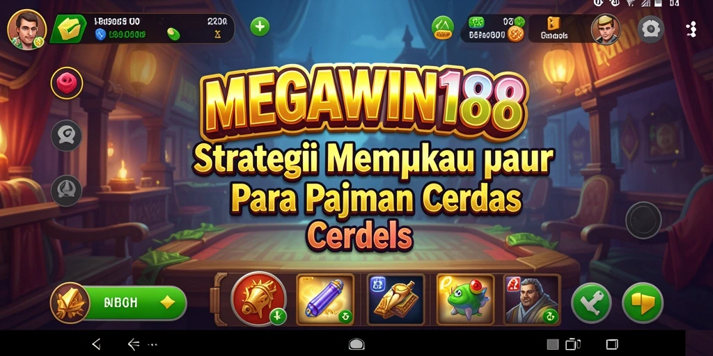 Tampilan gameplay strategis dari MEGAWIN188 yang menantang.