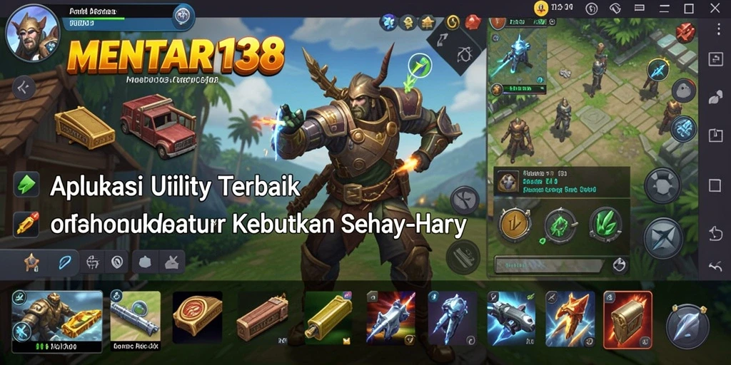 Screenshot utama MENTARI138 menampilkan antarmuka pengguna yang sederhana dan fungsional.