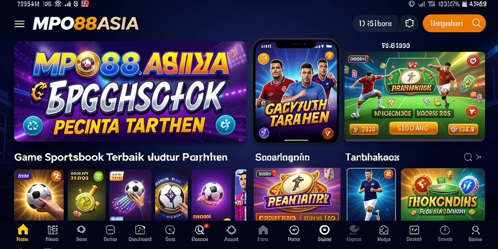 Tampilan menarik dari gameplay Sportsbook MPO88ASIA.