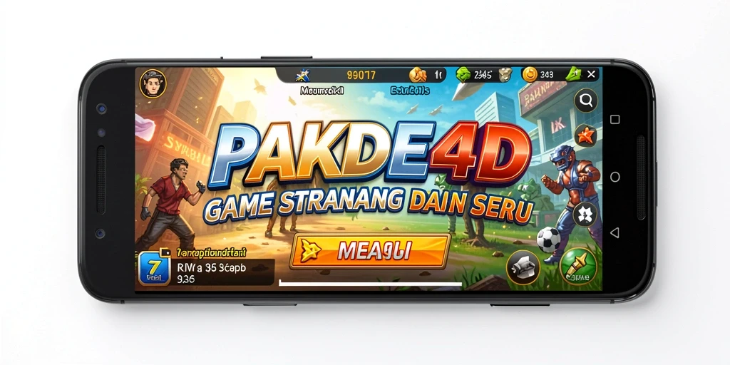 Tampilan gameplay PAKDE4D menunjukkan pertarungan strategi yang intens.