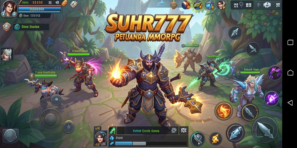 Tampilan gameplay <strong>SUHU777</strong> yang menakjubkan dan penuh aksi di dunia MMORPG.